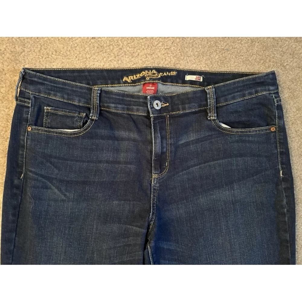 Arizona jeans, super skinny dark 17 average - Picture 2 of 8